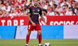 Inigo Martinez of Athletic Club control the ball during the La Liga Santader match between...