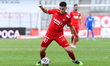 Daniel Paraschiv in action during the game Universitatea Cluj v FC Hermanstadt, disputed o...