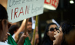 A woman reacts during the march. A protest march took place in Toulouse in solidarity with...