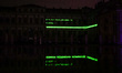 The audiovisual 3d mapping show of the Kernel Festival on the facade of the Villa Reale on...