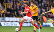 Remo Freuler of Nottingham Forest in action during the Premier League match between Wolver...