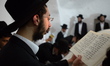 KIFL HARETH, WEST BANK - APRIL 24: Ultra-Orthodox Jews pray inside the tomb of Calev Ben Y...
