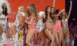Victoria's Secret models on the runway at the 2015 Victoria's Secret Fashion Show at Lexin...