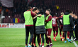 Players of CFR Cluj celebrating during Romania Superliga 1: CFR Cluj vs Sepsi OSK, dispute...