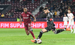 Rangelo Janga in action during Romania Superliga 1: CFR Cluj vs Sepsi OSK, disputed on Dr...