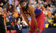 Olaseni Lawall during the match between FC Barcelona and Lokomotiv Kuban, corresponding to...
