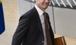 Ulf Kristersson Prime Minister of Sweden arrives at the European Council EUCO, the EU lead...