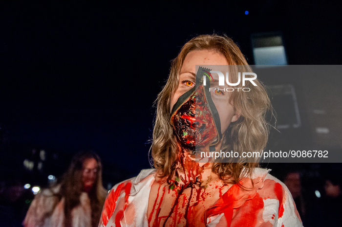 Zombie Walk In Arnhem, Netherlands