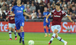 West Ham United's Nayef Aguerd during the UEFA Europa Conference League  Group B soccer ma...