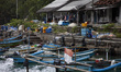 Fisherman doing their activities at Sadeng fisheries port, Gunung Kidul regency, Yogyakart...
