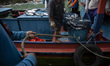 Fisherman doing their activities at Sadeng fisheries port, Gunung Kidul regency, Yogyakart...