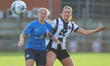 Jay Blackie of Billericay Town Women and Anja Harper  of Maidenhead United Women during Th...