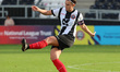 Amy Saunders of Maidenhead United during The FA Women's National League Plate  soccer matc...