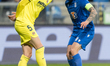 Jorge Cuenca (Villareal),Mikael Ishak (Lech) during the UEFA Europa Conference League matc...