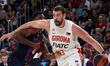 James Nnaji and Marc Gasol during the match between FC Barcelona and Basket Girona, corres...
