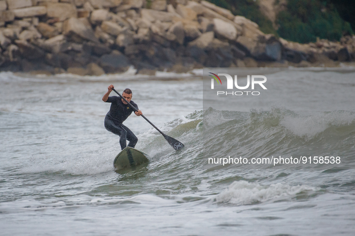Surf Competition In Trani
