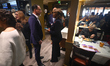 Dem. Gubernatorial nominee Josh Shapiro mingles as prominent members Democratic Party gath...