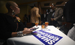 Prominent members Democratic Party gather for a traditional Election Day lunch at Relish R...