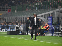 Coach Simone Inzaghi Inter Fc during the Italian Serie A tootball match between Inter FC Internazionale and Bologna Fc on  November 9, 2022...
