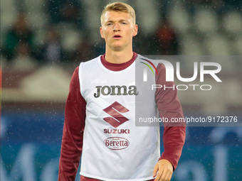 Perr Schuurs of Torino Fc during the Italian Serie A, football match between Torino Fc and Uc Sampdoria, on 09 November 2022, at Stadio Olim...
