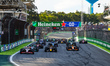 Start of the Sprint Race: 20 MAGNUSSEN Kevin (den), Haas F1 Team VF-22 Ferrari, 01 VERSTAP...