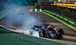 23 ALBON Alexander (tha), Williams Racing FW44, action crash, accident, during the Formula...