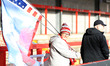 A Liverpool Women fan arrives during Barclays Women's Super League match between Brighton...