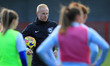 Brighton & Hove interim assistant manager, Perry Northeast during Barclays Women's Super L...