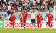 Mason Mount , Morteza Pouraliganji , Harry Maguire  during the World Cup match between Eng...