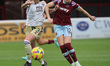 L-R Samantha Tierney of Leicester City Women and Kate Longhurst of West Ham United WFC dur...
