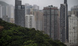 A General view showing residential housing  on November 23, 2022 in Hong Kong, China. 