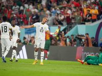 (23) DJIKU Alexander of Ghana team action after (15) of Portugal team score third goal during FIFA World Cup Qatar 2022  Group H football ma...