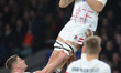  England's Jonny Hill (Exeter Chiefs) during Autumn International Series match between Eng...