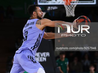 Nigel Williams-Goss of Real Madrid Baloncesto in action during the Liga Endesa match between Real Betis Baloncesto and Real Madrid Baloncest...