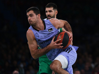 Alberto Abalde of Real Madrid Baloncesto in action during the Liga Endesa match between Real Betis Baloncesto and Real Madrid Baloncesto at...