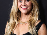American actress Reese Witherspoon wearing Tiffany and Co. jewelry arrives at the Los Angeles Premiere Of Amazon Prime Video's 'Something Fr...