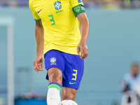 Thiago Silva  during the World Cup match between Brasil vs Switzerland, in Doha, Qatar, on November 28, 2022. (