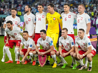 Photo group of team Poland during the FIFA World Cup Qatar 2022 Group C match between Poland and Argentina at Stadium 974 on 30 November 202...