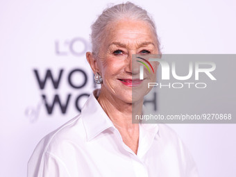 English actress Helen Mirren arrives at the L'Oreal Paris' Women Of Worth Celebration 2022 held at The Ebell of Los Angeles on December 1, 2...