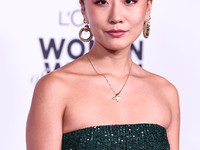 Soo Youn Lee arrives at the L'Oreal Paris' Women Of Worth Celebration 2022 held at The Ebell of Los Angeles on December 1, 2022 in Los Angel...