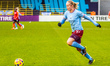 Julie Blakstad #41 of Manchester City during the Barclays FA Women's Super League match be...