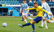Diego Falcinelli scores the gol of 1-2 during the Italian soccer Serie B match SPAL vs Mod...