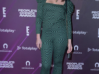 Sofia Lama  attends the red carpet of People's Choice Awards Viewing Party 2022 at Universal Pictures Mexico. on December 6, 2022 in Mexico...