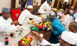 President Muhammad Buhari hosts Senators to Interactive Dinner at the Presidential Banquet...