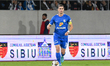 Ionut Larie in action during Romania Super Liga: FC Hermannstadt - Farul Constanta - The i...