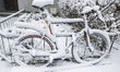 Snowfall in the city as Arctic blast heads for Europe. Krakow, Poland on December 11, 2022...
