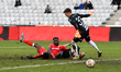 Philip Otele (L) and Stefan Vladoiu (R) in action during Romania Superliga FC U CLUJ vs UT...
