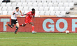 Stefan Vladoiu (L) and Philip Otele (R) in action during Romania Superliga FC U CLUJ vs UT...
