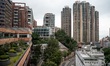 A General view showing the Hong Kong University and Residential housing on December 15, 20...