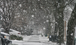 Messy snowstorm hit Toronto, Ontario, Canada, on December 15, 2022. The storm is expected...